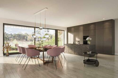 Erdgeschoss wohnen Küche - 