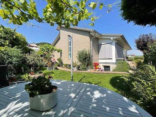 Garten/Terrasse nach Südwest - 6 Zimmer Einfamilienhaus zum Kaufen in Herrenberg