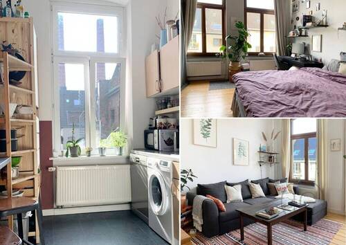 3. OG Vorderhaus - Wohnen - Schlafen -Küche - 