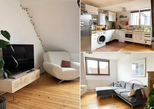 4. OG Vorderhaus - Wohnen - Küche - 