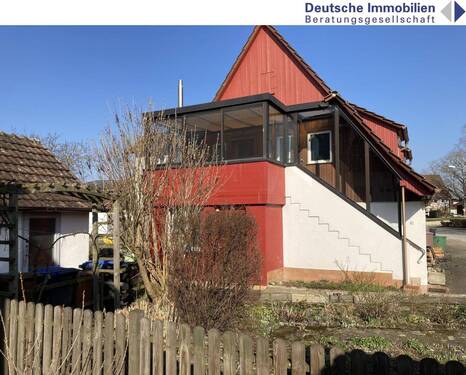 Außenansicht Süden - Idylllisch im Grünen - 199.000,00 EUR Kaufpreis, ca.  102,00 m² Wohnfläche