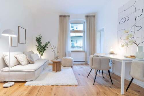 Wohnzimmer - ***Gemütliche 2-Zimmer-Wohnung in der Brühlervorstadt mit Stellplatz 