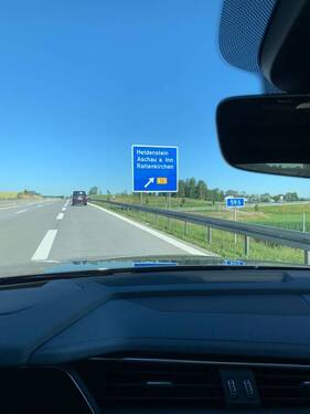 A94 Ausfahrt Rattenkirchen (LKR Mühldorf) - 
