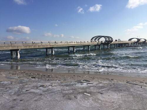 Die berühmte Licchtbrücke - 