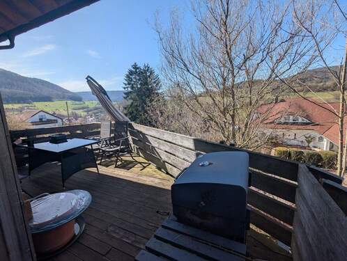 Balkon mit Aussicht - 