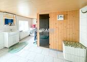 Die Relaxzone "Sauna" im Keller... - 