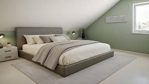 virtuelle Gestaltungsidee 2. Schlafzimmer OG - 
