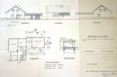 Grundriss und Seitenansicht - 