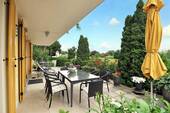 Terrasse - Terrassenwohnung mit 196,00 m² in Radebeul zur Miete