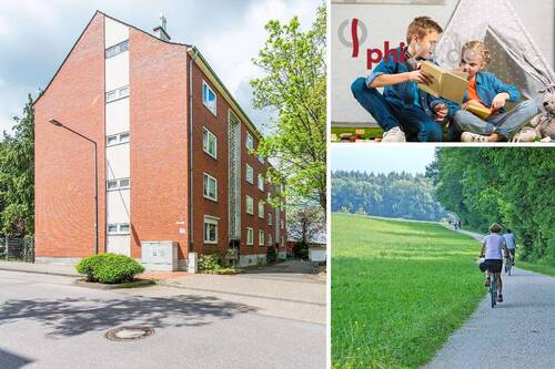 Immobilie-Aachen-Mehrfamilienhaus-Kaufen-BP606.2.7_1 - PHI AACHEN - Gepflegte Drei-Zimmer-Wohnung mit Balkon in der Nähe des Vennbahnweges!