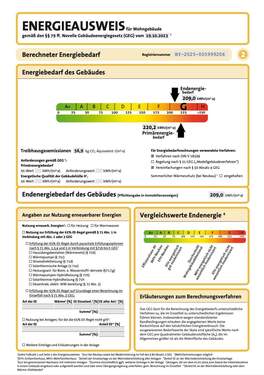 Energieausweis 2 - 
