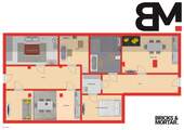 Dachgeschoss mit Idee zum Umbau - 