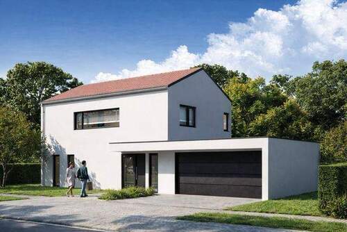 Titelbild - Entstehung eines modernen Einfamilienhauses in ruhiger Lage in Höhenberg im Tal