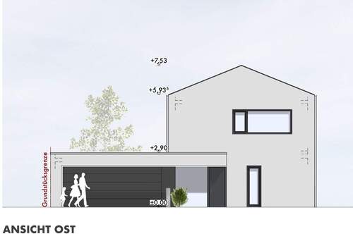 Ansicht Ost - 5 Zimmer Einfamilienhaus zum Kaufen in Neumarkt