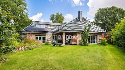 Außenansicht 1 - Stilvoller Bungalow mit Effizienzklasse A und Wohlfühlambiente