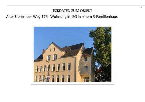 Bild 1 - 75m² 3 Zimmer Wohnung im EG in einem 3-Familienhaus --- Indexmiete