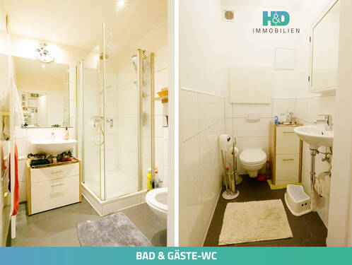 Sanitäranlagen - 3 Zimmer Etagenwohnung zum Kaufen in Düsseldorf