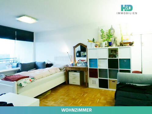Wohnzimmer - Etagenwohnung mit 81,20 m&sup2; in Düsseldorf zum Kaufen