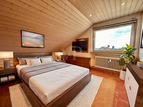 Schlafzimmer Bsp. mit KI - Mehrfamilienhaus, Wohnhaus mit 215,00 m² in Velbert zum Kaufen