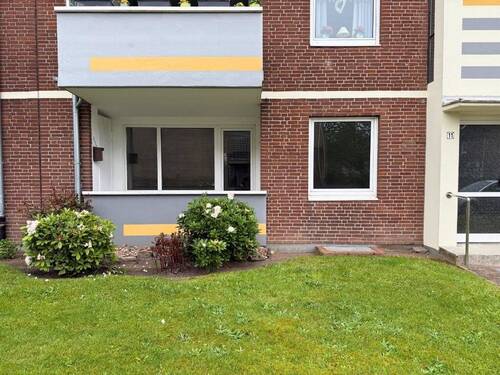 Ansicht Balkon - 3 Zimmer Etagenwohnung zum Kaufen in Bremen