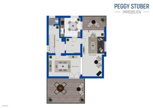 Obergeschoss Haupthaus - 