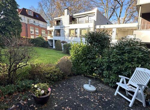  Terrasse - 2 Zimmer Etagenwohnung zum Kaufen in Hamburg