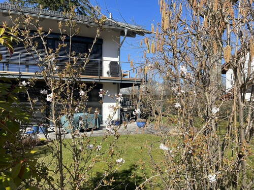 Aussenansicht Garten - 4 Zimmer Terrassenwohnung in Sauerlach