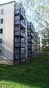 Rückansicht - 3 Zimmer Etagenwohnung in Nordhausen