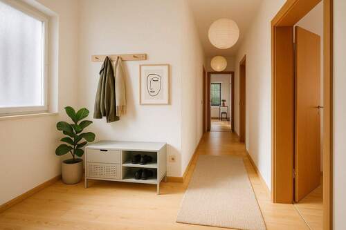 Visualisierung Eingang Wohnung 1 - 3 Zimmer Etagenwohnung in Sulzburg