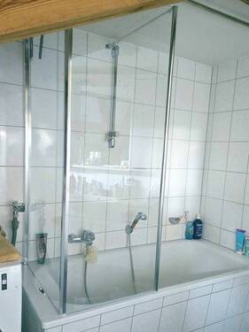 Duschwand Wanne - 