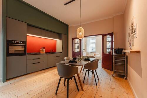 Küche Erdgeschoss - Reihenmittelhaus mit 227,00 m² in Aachen zum Kaufen