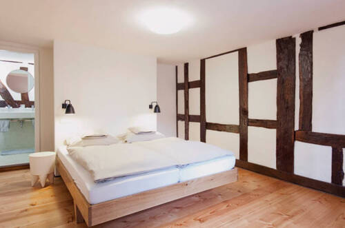 Fachwerkzimmer mit Badezimmer - 