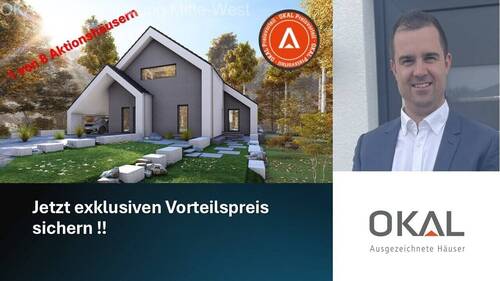 Bild 1 - MODERNES WOHNEN MIT STIL UND KOMFORT - Malervorbereitet inkl. Grundstück