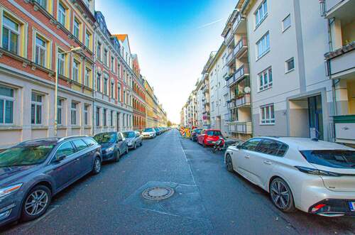 Straßenansicht Richtung Süden - 