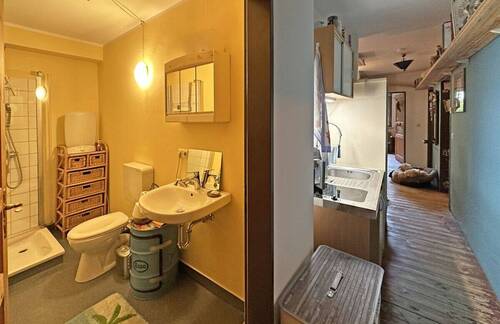 Küche und Duschbad Keller - 