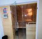 Sauna mit Wellness-Dusche - 