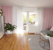 Schöne 3-Zimmer-Wohnung mit Balkon - Hunderdorf