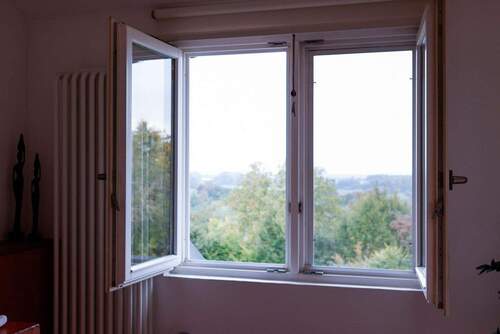 Ausblick aus dem Badezimmer - 