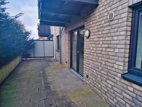 Großzügige Terrasse zum Entspannen - Etagenwohnung mit 63,10 m&sup2; in Husum zum Kaufen