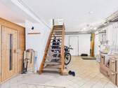 Großzügiger Keller mit Sauna - 