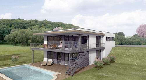 Projekt G_3D4im Hang.jpg - Visio PlanHaus in Pellingen inklusive unterkellerter Garage