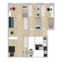 Beispielgrundriss WG-Wohnung - 