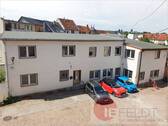Ansicht Bürogebäude - Mehrfamilienhaus, Wohnhaus mit 971,00 m² in Köthen (Anhalt) zum Kaufen