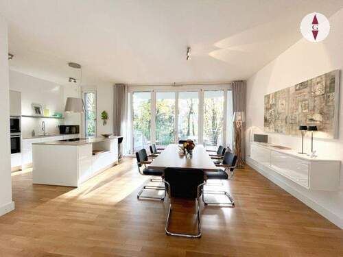 Essbereich - Etagenwohnung mit 141,00 m&sup2; in Baden-Baden zum Kaufen