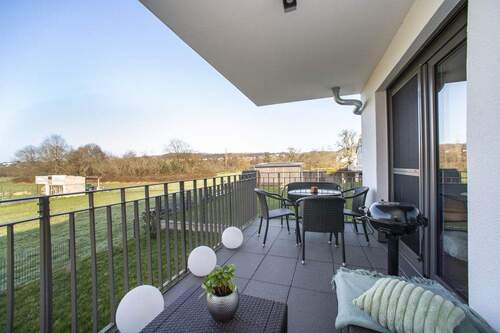 Balkon Gesamt - Etagenwohnung mit 81,00 m&sup2; in Nalbach / Bilsdorf zum Kaufen