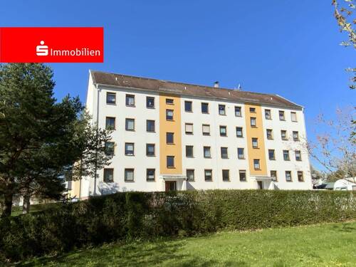 Ansicht - Ihr Wohntraum in Schleiz: 2-Zimmer-Wohnung, Balkon, Keller & PKW-Stellplatz