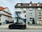 Ansicht - Mehrfamilienhaus mit Balkonen und Garagen in Essen-Altendorf
