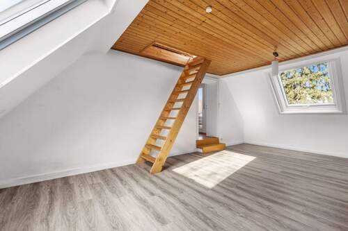 Wohnbereich im Dachgeschoss - 