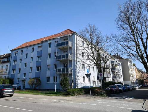 Straßenansicht - Hübsche 2 ZKB-ETW nahe Mühlburger Tor, auch WG geeignet!