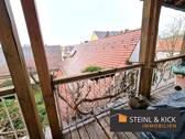 großer Balkon - Altstadtwohnung mit Balkon in 1A-Lage